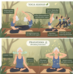 Best Yoga Poses for Diabetes Prevention