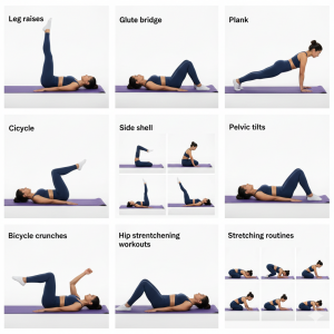 Floor Exercises Along With Yoga