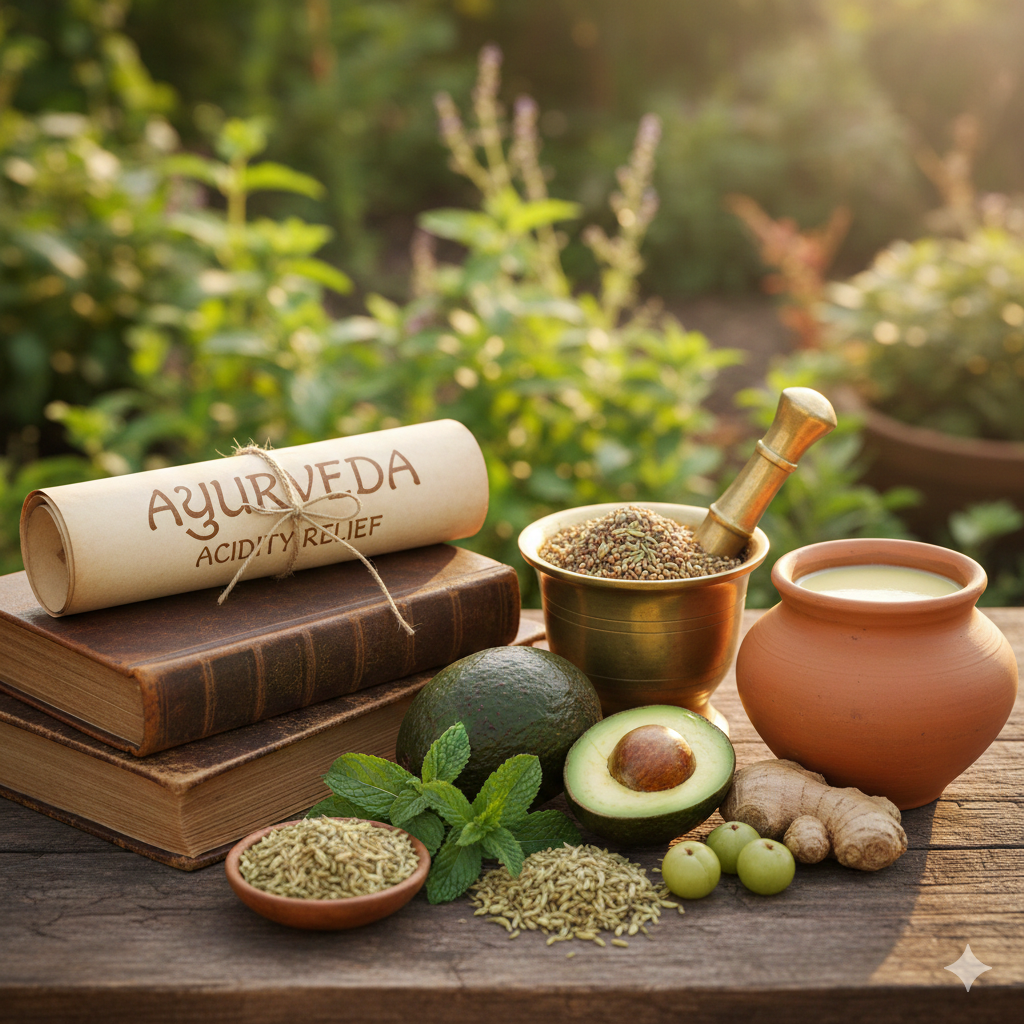 prevent acidity using Ayurveda