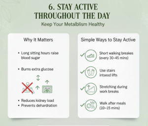 stay active throughout the day